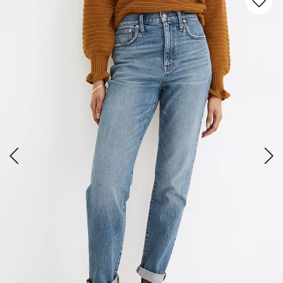 Madewell High Rise Slim Boy Jean - Picture 7 of 7